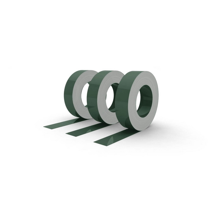Штрипс с полимерным покрытием Satin, толщина 0,50 мм, цвет RAL 6005