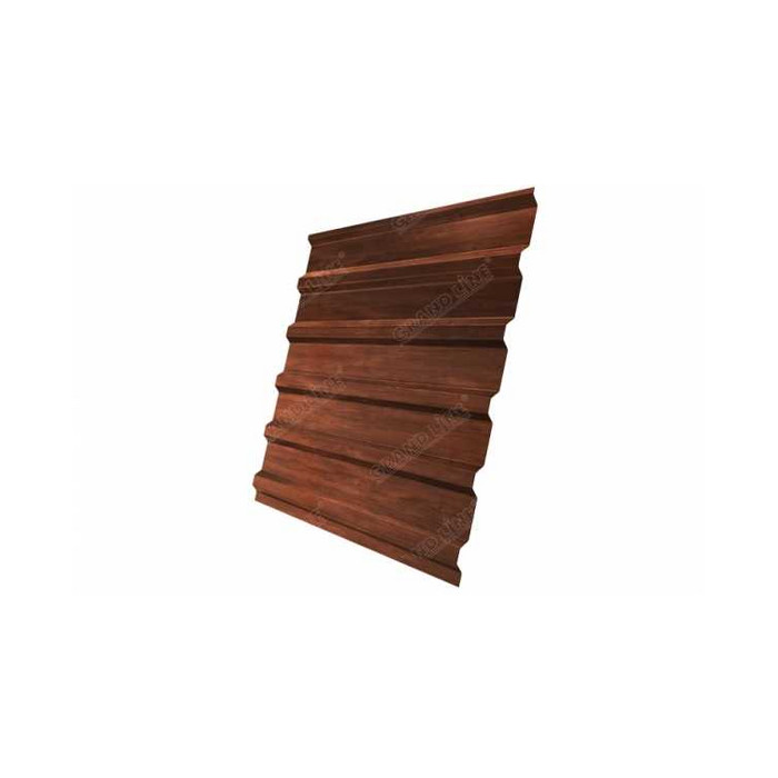 Профлист Grand Line С20В Print Elite 0.45 мм Cherry Wood