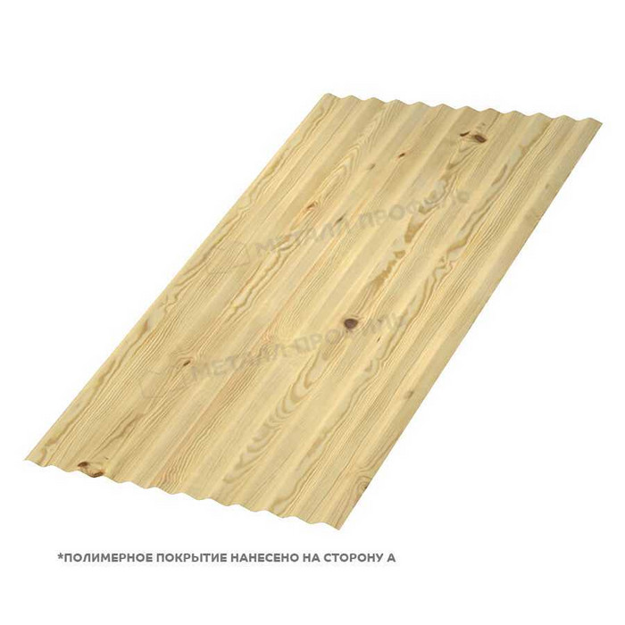 Профлист Металл Профиль МП-18 0,5 ECOSTEEL® текстурированный Сосна