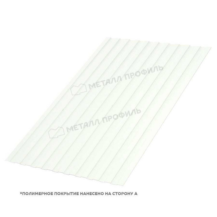 Профлист Металл Профиль С-8 0.35 и менее Полиэстер RAL 9003 Белый