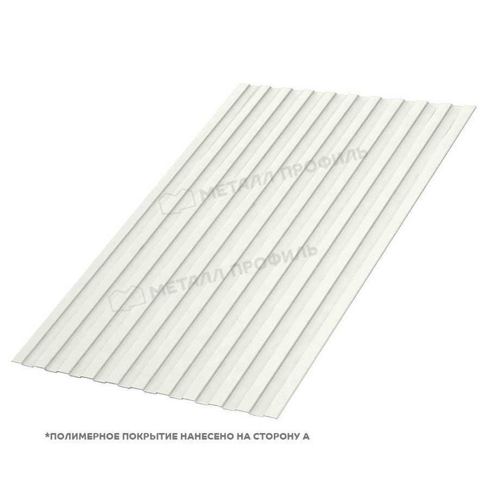 Профлист Металл Профиль С-8 0,5 PURMAN® RAL 9010 Чистый белый