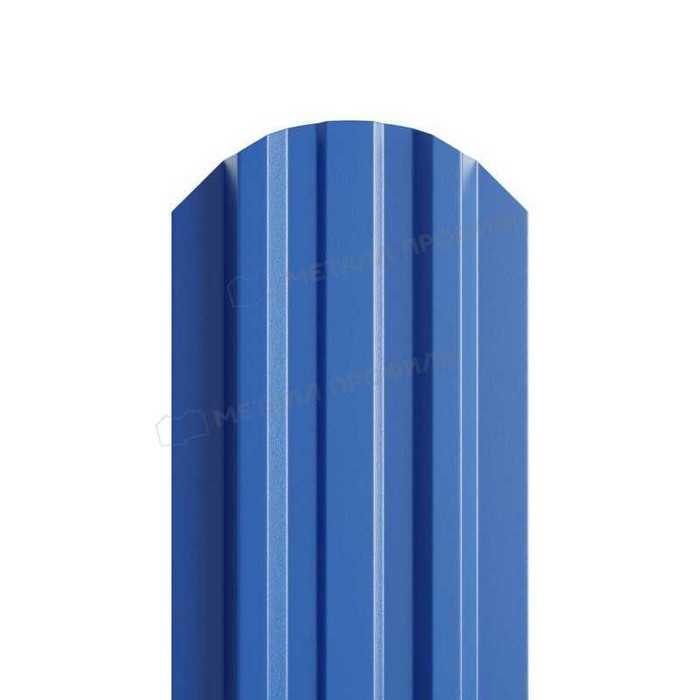 Штакетник Металл Профиль LАNE-O 0,5 PURMAN® RAL5005 Синий насыщенный